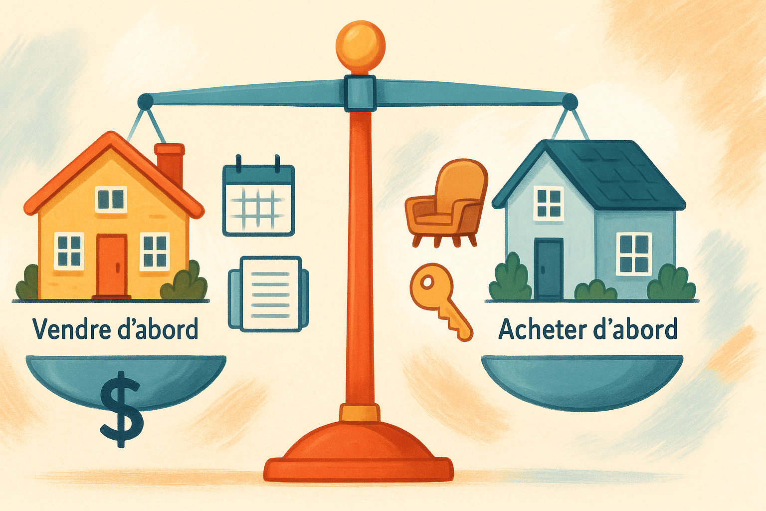 Vendre Avant d'Acheter ou l'Inverse?